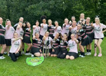 Congratulations Rising Rockets Cheerleaders on Outstanding First-Place Finish